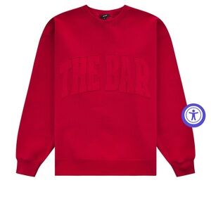 The Bar Heritage Sweatshirt Ruby
